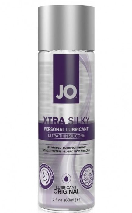 Лубрикант на силиконовой основе JO Xtra Silky - 60 мл. - System JO - купить с доставкой в Орске