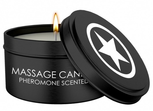 Массажная свеча с феромонами Massage Candle Pheromone Scented - Shots Media BV - купить с доставкой в Орске