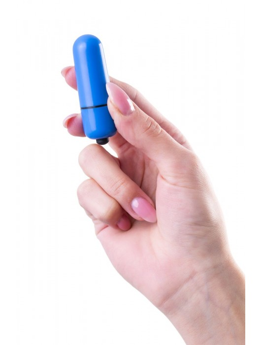 Синяя вибропуля A-Toys Braz - 5,5 см. - A-toys
