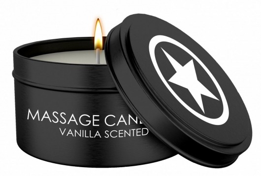 Массажная свеча с ароматом ванили Massage Candle - Shots Media BV - купить с доставкой в Орске