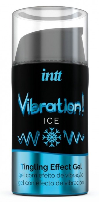 Жидкий интимный гель с эффектом вибрации Vibration! Ice - 15 мл. - INTT - купить с доставкой в Орске