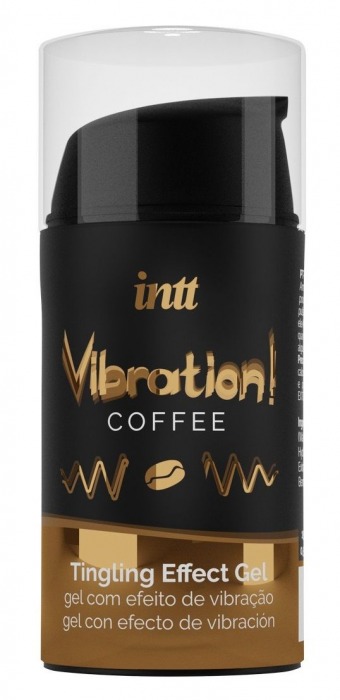 Жидкий интимный гель с эффектом вибрации Vibration! Coffee - 15 мл. - INTT - купить с доставкой в Орске