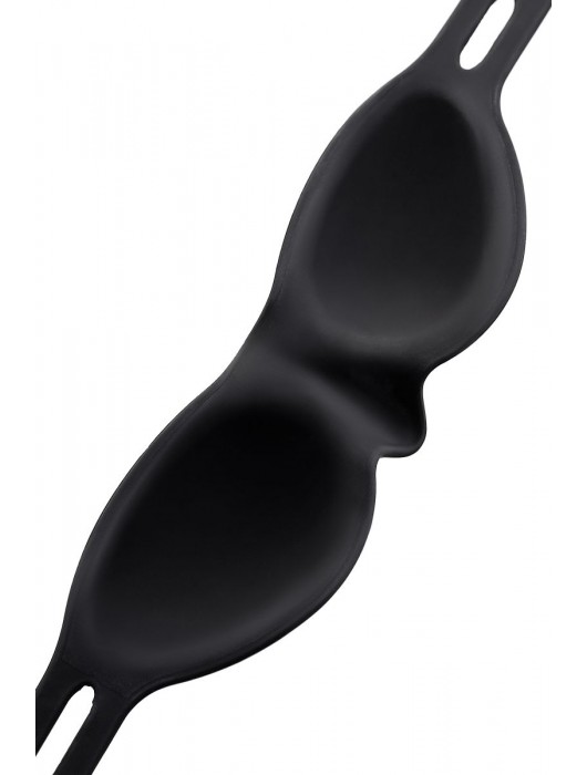 Черная плотная силиконовая маска - ToyFa - купить с доставкой в Орске