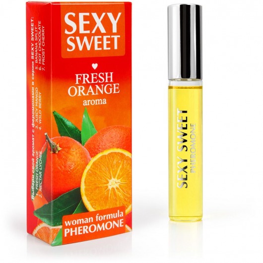 Парфюм для тела с феромонами Sexy Sweet с ароматом апельсина - 10 мл. -  - Магазин феромонов в Орске