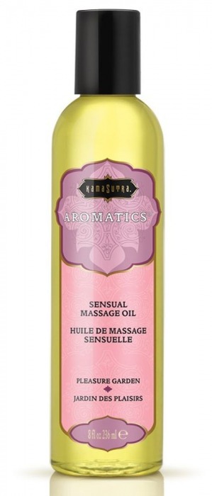 Массажное масло с цветочным ароматом Pleasure Garden - 236 мл. - Kama Sutra - купить с доставкой в Орске