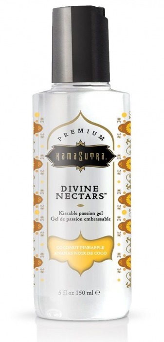 Гель-лубрикант на водной основе Divine Nectars Vanilla с ароматом ванили - 150 мл. - Kama Sutra - купить с доставкой в Орске