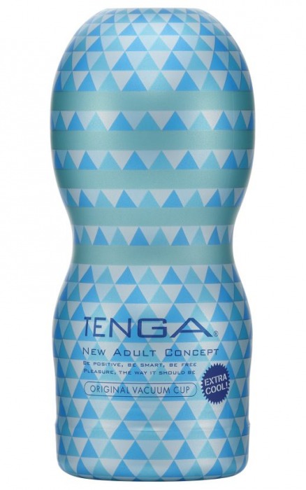 Мастурбатор с охлаждающей смазкой TENGA Original Vacuum Cup Extra Cool - Tenga - в Орске купить с доставкой