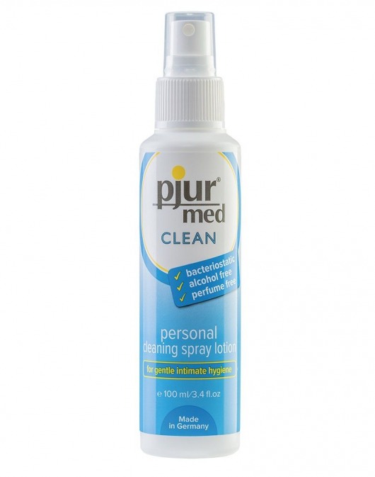 Гигиенический спрей pjur MED Clean Spray - 100 мл. - Pjur - купить с доставкой в Орске