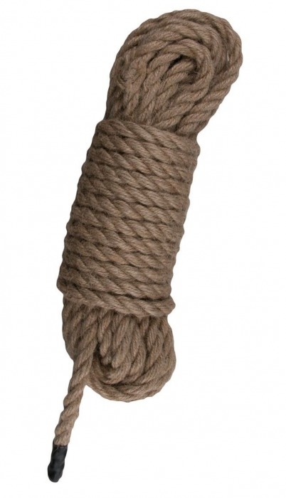 Пеньковая веревка для связывания Hemp Rope - 5 м. - Easy toys - купить с доставкой в Орске