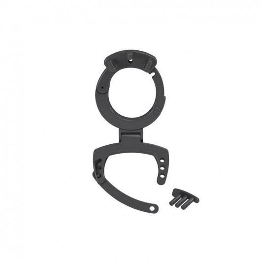Кольцо с зажимом для мошонки для пояса верности Pubic Enemy - MyStim - купить с доставкой в Орске