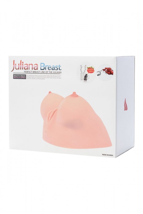 Мастурбатор Juliana Breast с вагиной - KOKOS - в Орске купить с доставкой