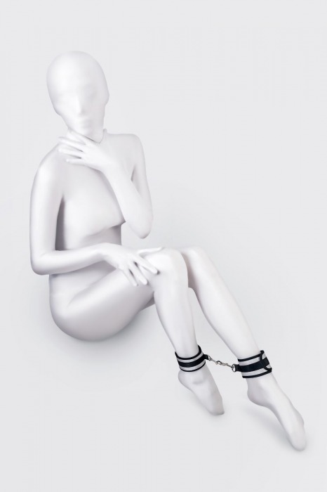 Серебристо-черные оковы Anonymo - ToyFa - купить с доставкой в Орске