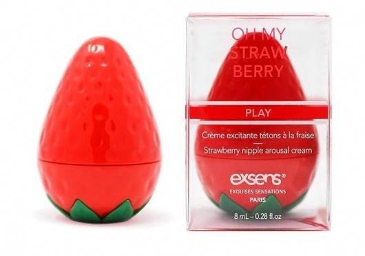 Крем для стимуляции сосков Oh My Strawberry - 8 мл. - Exsens - купить с доставкой в Орске