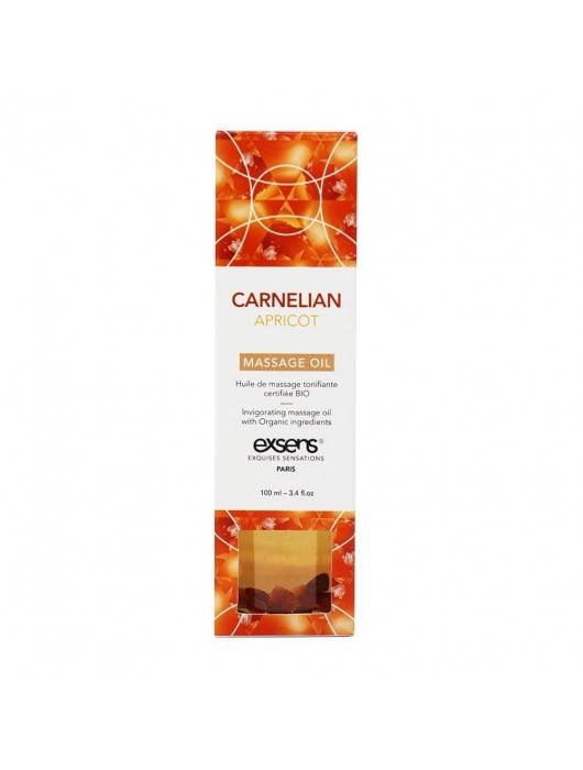 Органическое массажное масло CARNELIAN APRICOT - 100 мл. - Exsens - купить с доставкой в Орске
