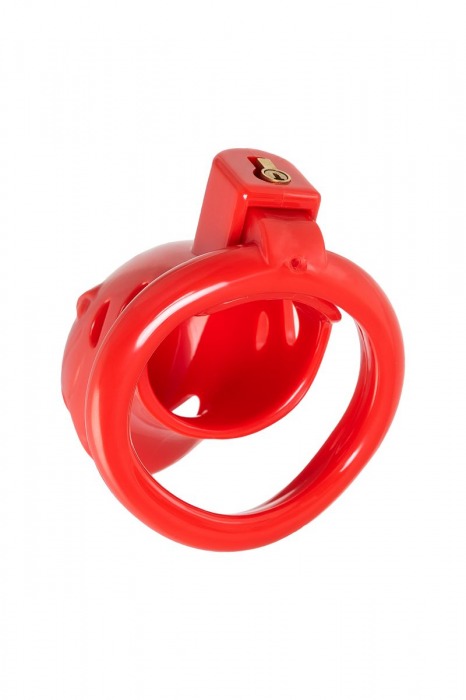 Красный мужской пояс верности из пластика - ToyFa - купить с доставкой в Орске