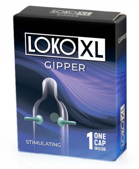 Стимулирующая насадка на пенис LOKO XL GIPPER - Sitabella - в Орске купить с доставкой