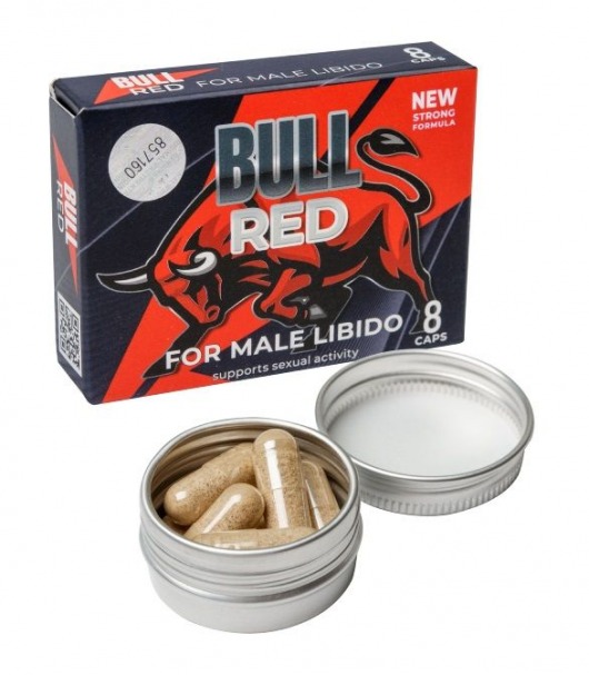 Пищевой концентрат для мужчин BULL RED - 8 капсул - Sitabella - купить с доставкой в Орске