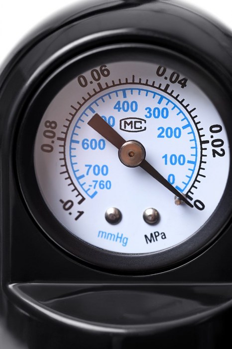 Прозрачная механическая помпа Helmer с манометром - Sexus - в Орске купить с доставкой