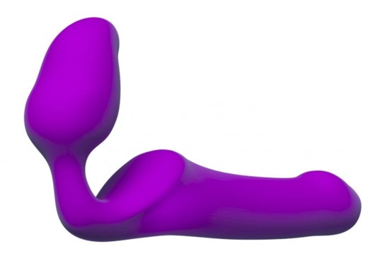 Лиловый безремневой страпон Queens M - Adrien Lastic - купить с доставкой в Орске