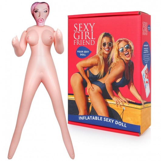 Надувная секс-кукла  Анджелина - Bior toys - в Орске купить с доставкой