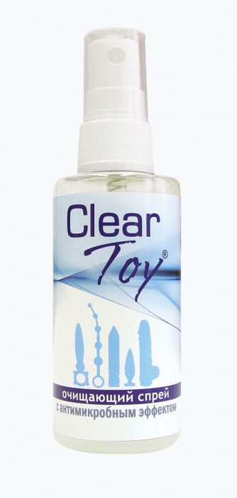 Очищающий спрей Clear Toy с антимикробным эффектом - 100 мл. - Биоритм - купить с доставкой в Орске