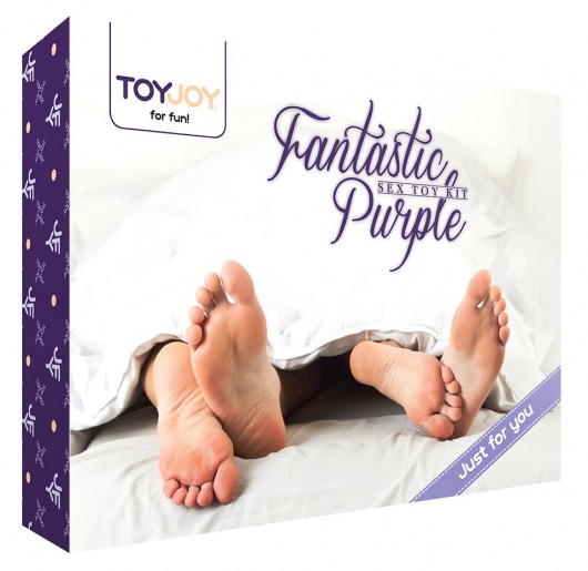 Эротический набор FANTASTIC PURPLE SEX TOY KIT - Toy Joy - купить с доставкой в Орске