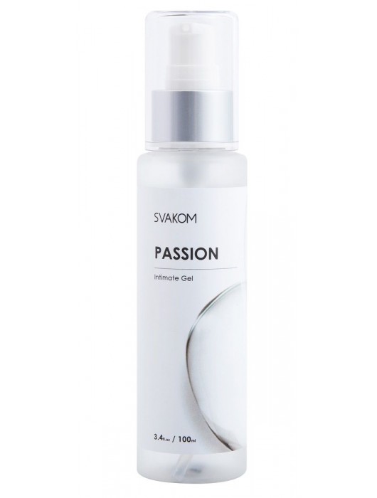 Смазка на водной основе Passion Intimate Gel - 100 мл. - Svakom - купить с доставкой в Орске