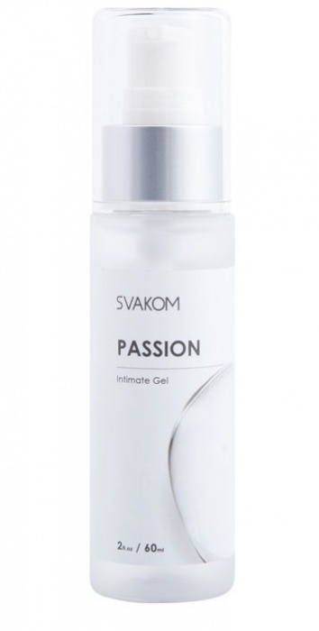 Смазка на водной основе Passion Intimate Gel - 60 мл. - Svakom - купить с доставкой в Орске