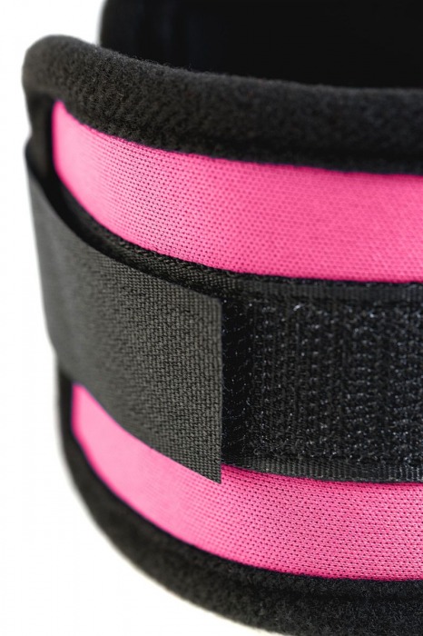Оковы на ноги из неопрена розового цвета - ToyFa - купить с доставкой в Орске