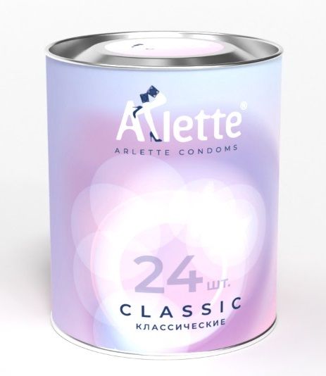 Классические презервативы Arlette Classic - 24 шт. - Arlette - купить с доставкой в Орске