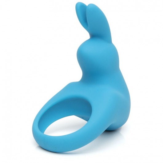 Голубое эрекционное виброкольцо Happy Rabbit Rechargeable Rabbit Cock Ring - Happy Rabbit - в Орске купить с доставкой