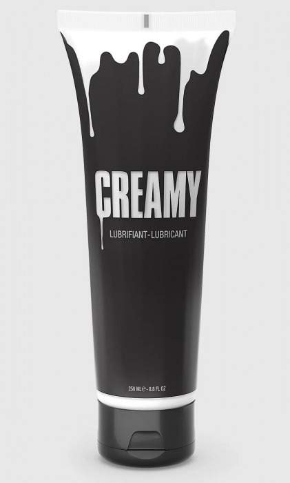 Смазка на водной основе Creamy с консистенцией спермы - 250 мл. - Strap-on-me - купить с доставкой в Орске