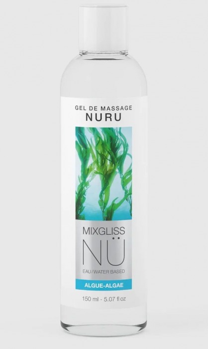 Массажный гель на водной основе Mixgliss NU Algae - 150 мл. - Strap-on-me - купить с доставкой в Орске