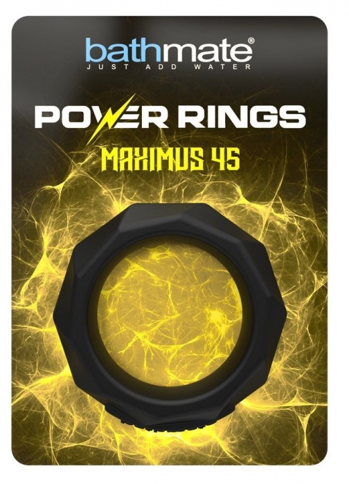 Черное эрекционное кольцо Maximus 45 - Bathmate - в Орске купить с доставкой