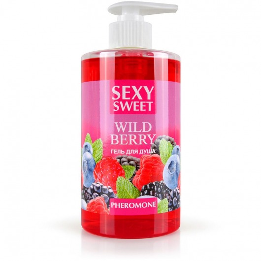 Гель для душа Sexy Sweet Wild Berry с ароматом лесных ягод и феромонами - 430 мл. -  - Магазин феромонов в Орске