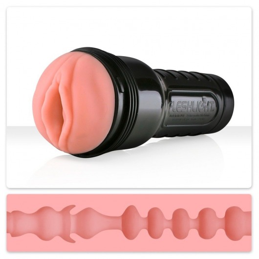 Мастурбатор-вагина Fleshlight - Pink Lady Mini-Lotus - Fleshlight - в Орске купить с доставкой