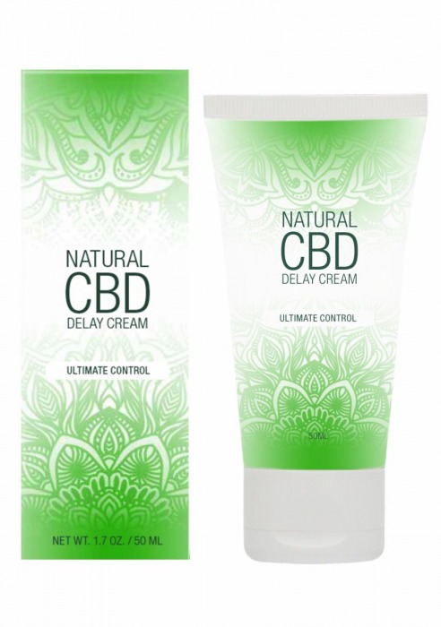 Крем-пролонгатор Natural CBD Delay Cream - 50 мл. - Shots Media BV - купить с доставкой в Орске