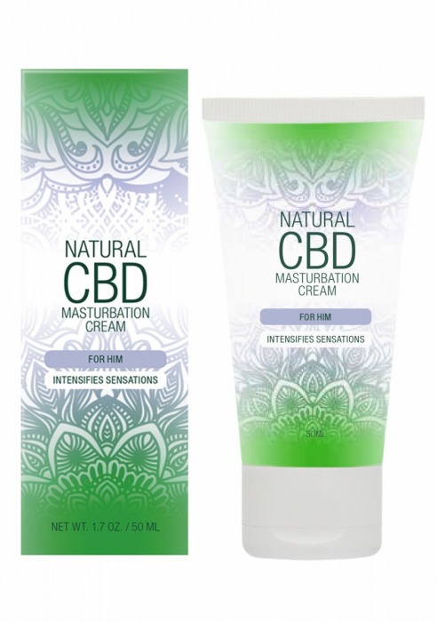 Крем для мастурбации для мужчин Natural CBD Masturbation Cream For Him - 50 мл. - Shots Media BV - купить с доставкой в Орске