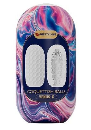 Мастурбатор в форме яйца Coquettish Balls - Baile - в Орске купить с доставкой