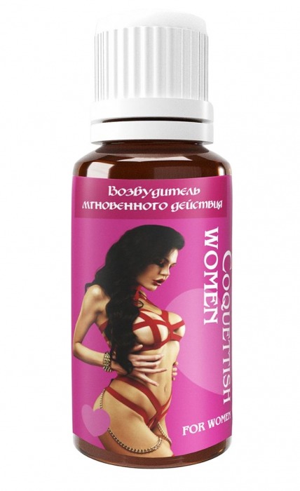 Возбудитель мгновенного действия Coquettish Women - 30 мл. - Миагра - купить с доставкой в Орске