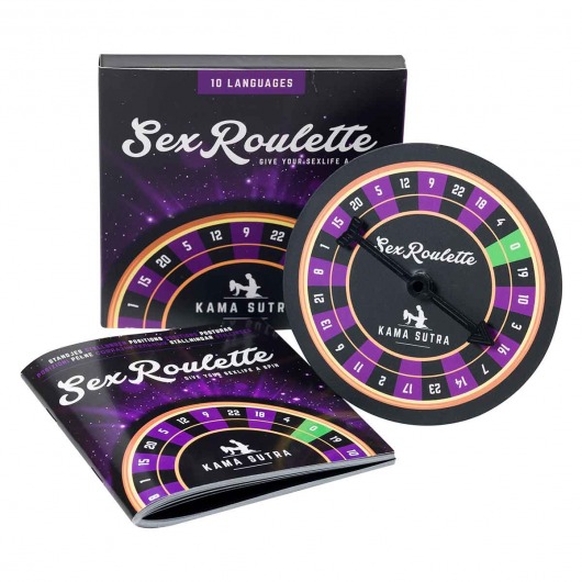 Настольная игра-рулетка Sex Roulette Kamasutra - Tease&Please - купить с доставкой в Орске