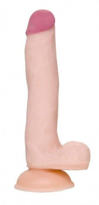 Телесный фаллоимитатор-реалистик Minc - 21 см. - A-toys купить с доставкой в интернет-магазине Orgasmix в Орске Телесный фаллоимитатор-реалистик Minc - 21 см. - A-toys