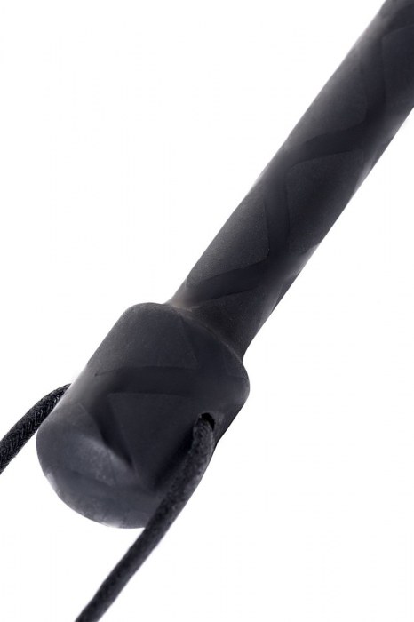 Чёрный стек с фигуркой леопарда на наконечнике - 21 см. - ToyFa - купить с доставкой в Орске