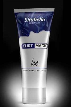 Силиконовая гель-смазка FLIRT MAGIC Ice с лёгким пролонгирующим эффектом - 75 мл. - Sitabella - купить с доставкой в Орске