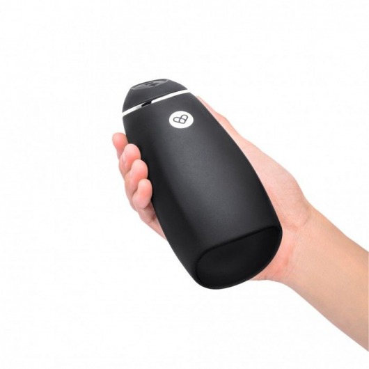 Черный перезаряжаемый мастурбатор для мужчин Pink Vibe - Pink Vibe - в Орске купить с доставкой