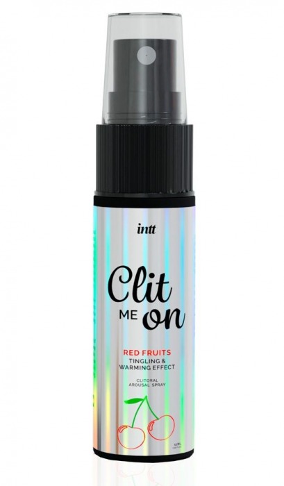 Клиторальный возбуждающий спрей Clit Me On Red Fruits - 12 мл. - INTT - купить с доставкой в Орске