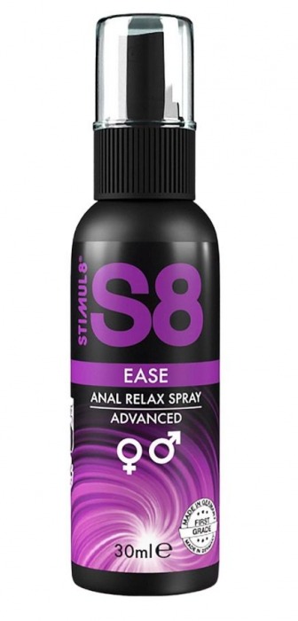 Расслабляющий анальный спрей S8 Ease Anal Relax Spray - 30 мл. - Stimul8 - купить с доставкой в Орске