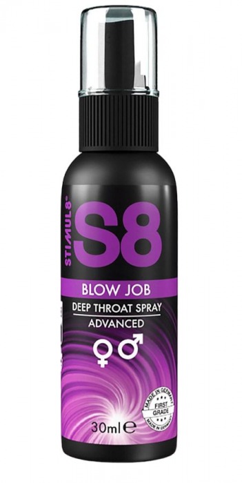 Лубрикант для орального секса S8 Deep Throat Spray - 30 мл. - Stimul8 - купить с доставкой в Орске