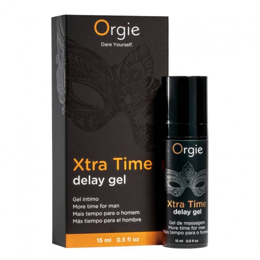 Продлевающий гель Orgie Xtra Time Delay Gel - 15 мл. - ORGIE - купить с доставкой в Орске