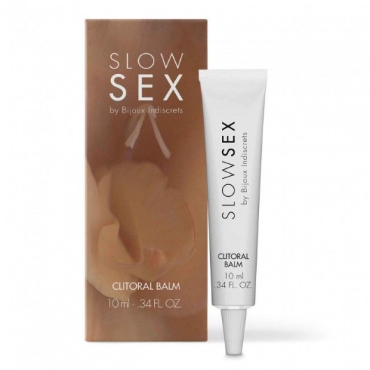 Бальзам для клитора Slow Sex Clitoral Balm - 10 мл. - Bijoux Indiscrets - купить с доставкой в Орске